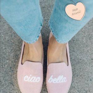 Soludos “Ciao Bella” Platform Smoking Slipper